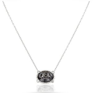 Swarovski Rosette Crystal Necklace New In Box